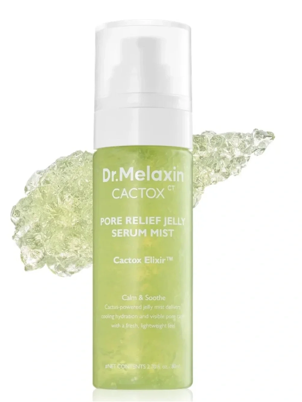 Dr. Melaxin CACTOX Pore Relief Jelly Serum Mist - NIB 2.70 fl oz / 80 ml